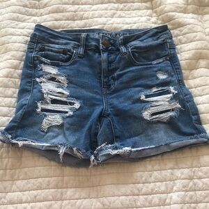 American Eagle midi shorts
